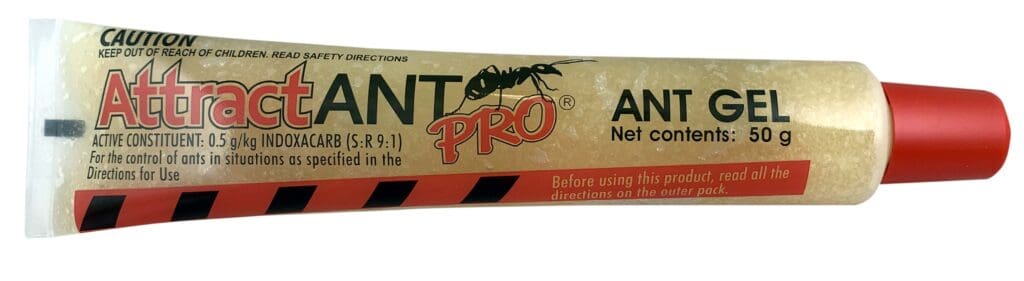 Sundew AttractANT PRO ant bait gel indoxacarb fire ants yellow crazy ants and all other species of ants