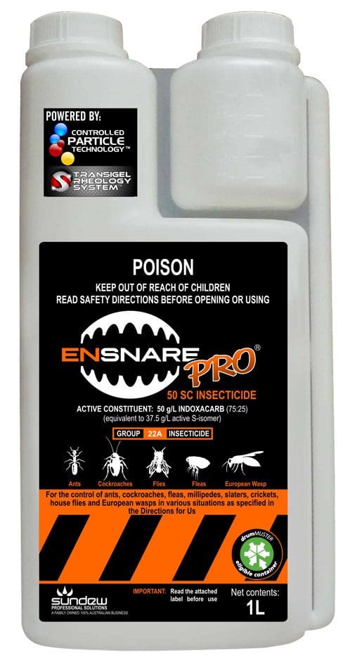 Sundew EnsnarePRO 50 SC Insecticide indoxacarb non repellent non staining